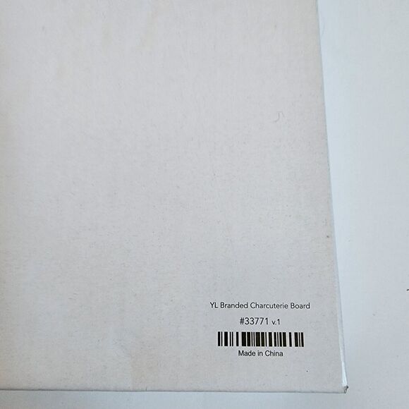 Young Living Charcuterie Board Wood Marble New in Box YL Essential Oils 7"x13" - Picture 6 of 6